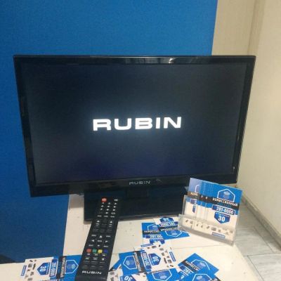 Лот: 12723178. Фото: 1. Телевизор 📺 rubin model: rb-19se1t2c... Телевизоры