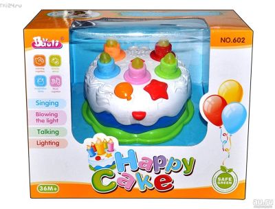 Лот: 16835304. Фото: 1. Музыкальный тортик Happy Cake... Музыкальные