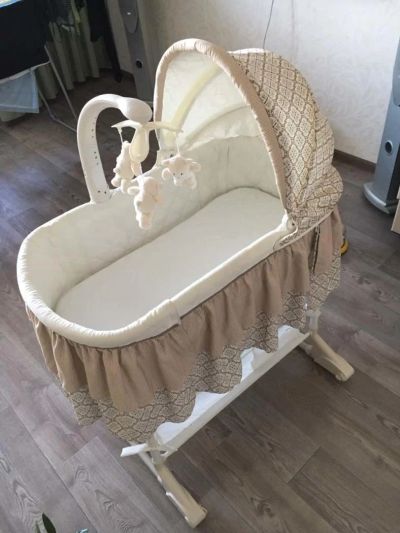 Лот: 9341100. Фото: 1. Кроватка-колыбель Jetem. Детские кровати и кроватки