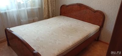 Лот: 18022633. Фото: 1. Кровать двухспальная с матрасом. Кровати