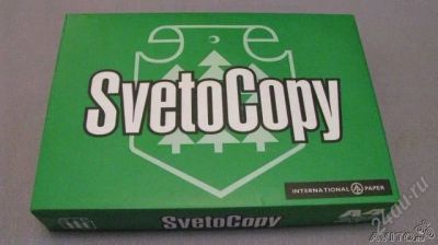Лот: 2855425. Фото: 1. Бумага для принтера Svetocopy... Бумага