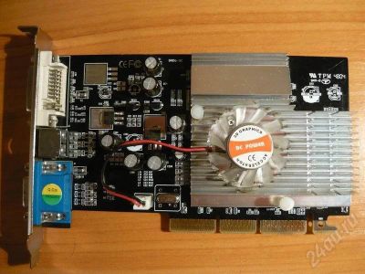 Лот: 253870. Фото: 1. ATI RV9200 128Mb 128bit AGP. Видеокарты