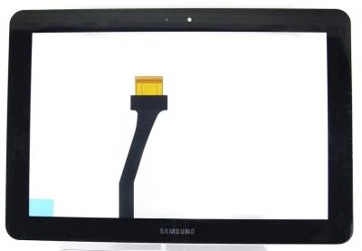 Лот: 12879353. Фото: 1. Тачскрин Samsung P7500 Черный... Дисплеи, дисплейные модули, тачскрины