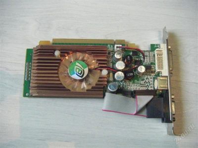 Лот: 966493. Фото: 1. GeForce 7300GS 512Mb. Видеокарты