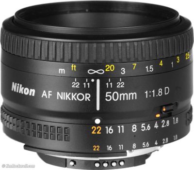 Лот: 7621940. Фото: 1. NIKON 50mm F1.8 D AF Nikkor. Объективы