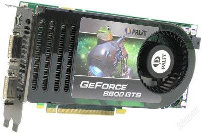 Лот: 809320. Фото: 1. PALIT 8800GTS 320MB 320BIT DDR3. Видеокарты