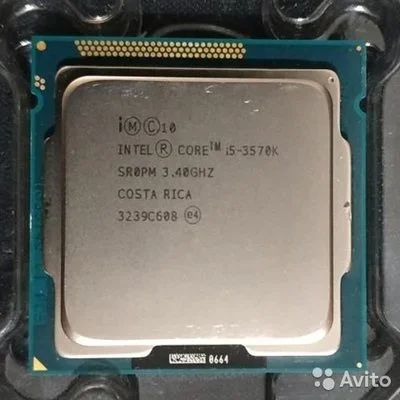 Лот: 17387493. Фото: 1. Процессор Intel Core i5 3570k. Процессоры