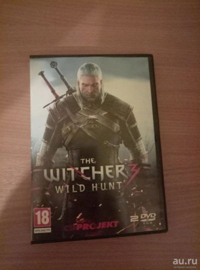 Лот: 10191078. Фото: 1. Диск The Witcher 3: Wild Hunt... Игры для ПК