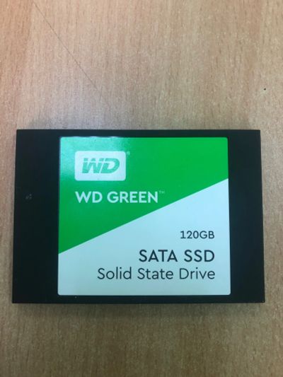 Лот: 19006905. Фото: 1. Б\У SSD 120Gb WD Green. SSD-накопители