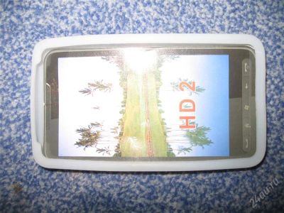 Лот: 1103830. Фото: 1. Чехол силиконовый для HTC HD2. Чехлы, бамперы