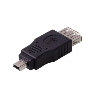 Лот: 20877945. Фото: 1. Переходник USB-A (F) - Mini USB... Шлейфы, кабели, переходники