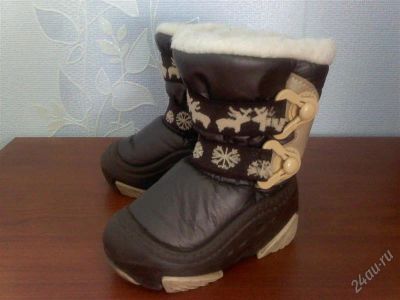 Лот: 1200505. Фото: 1. Сапоги зимние DEMAR KIDS,20-21размер. Сапоги