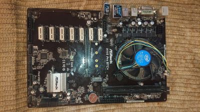 Лот: 16477999. Фото: 1. Компьютер i3 7100 3.9Ghz, 4gb. Материнские платы