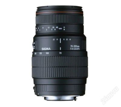 Лот: 2146330. Фото: 1. Объектив (nikon) Sigma AF 70-300mm... Объективы