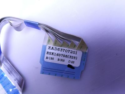 Лот: 17112408. Фото: 1. Шлейф Lg ead63707201. Запчасти для телевизоров, видеотехники, аудиотехники