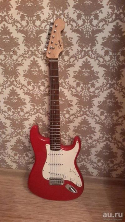Лот: 9197430. Фото: 1. Fender Squier + Marshall mg10. Гитары