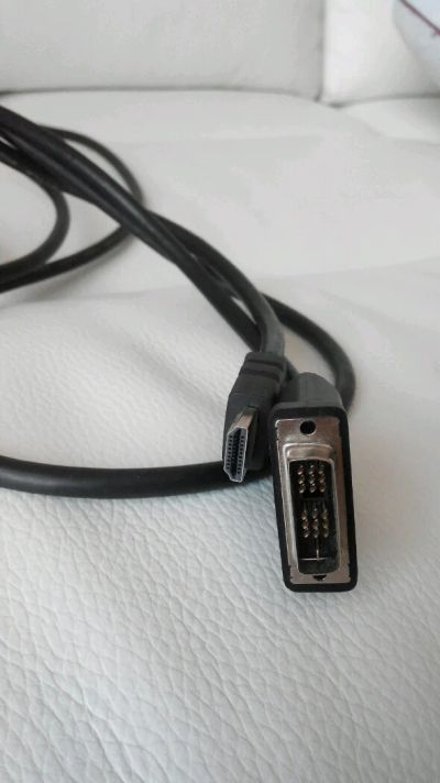 Лот: 5000219. Фото: 1. Кабель HDMI (M) - DVI (M) 3 метра. Шлейфы, кабели, переходники