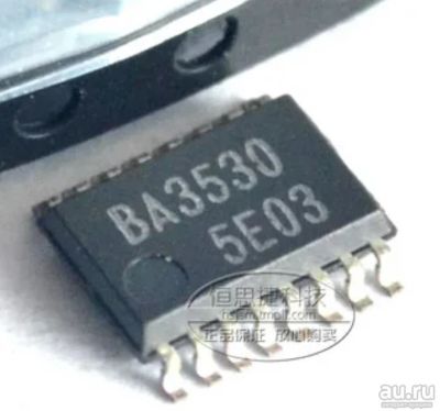 Лот: 17154013. Фото: 1. BA3530 ( BA3530FS ) усилитель... Микросхемы