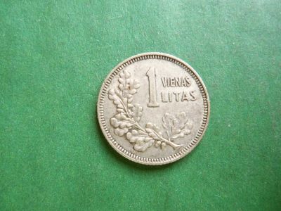 Лот: 21171815. Фото: 1. 1 лит 1925 г. Литва,серебро. Европа