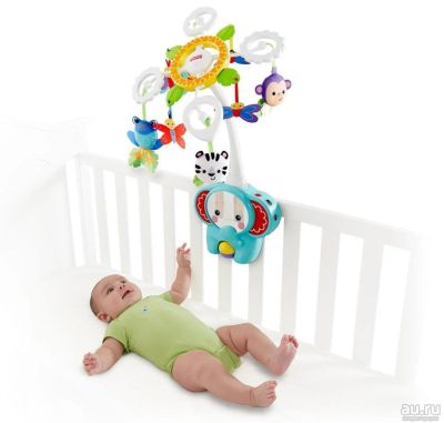 Лот: 7572295. Фото: 1. Мобиль Fisher Price "Друзья из... Для младенцев