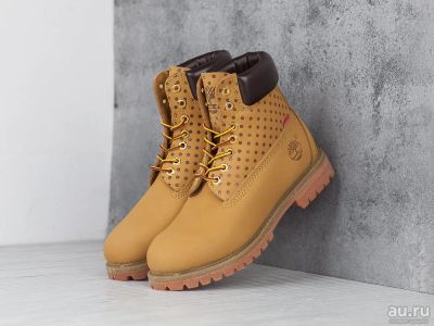 Лот: 12688269. Фото: 1. Ботинки Timberland x Supreme... Кеды, кроссовки, слипоны