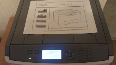 Лот: 11618871. Фото: 1. Принтер Lexmark E460dn, сетевой... Лазерные принтеры