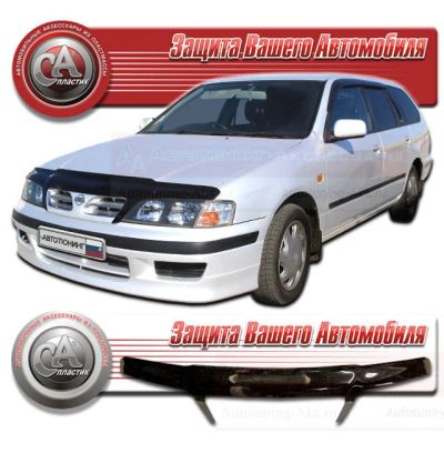 Лот: 4831318. Фото: 1. Дефлектор капота (чёрный) Nissan... Детали тюнинга