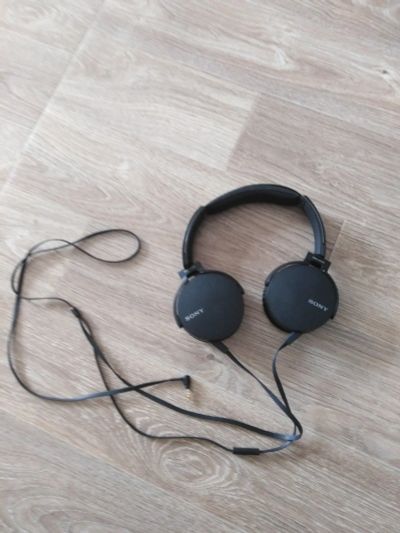 Лот: 17267752. Фото: 1. Наушники Sony Mdr-Xb550 проводные... Наушники, гарнитуры