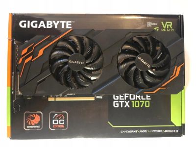 Лот: 16296828. Фото: 1. Видеокарта Gigabyte Ge Force GTX... Видеокарты