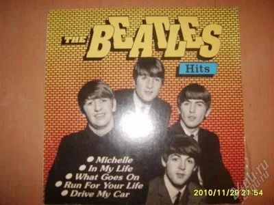 Лот: 1613356. Фото: 1. Пластинка "The Beatles" хиты. Аудиозаписи