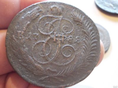 Лот: 14555585. Фото: 1. Хороший перечекан с 10 копеек... Россия до 1917 года