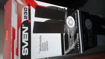 Лот: 14276886. Фото: 1. Колонки компьютерные Sven. Акустические системы