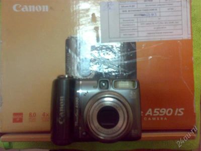 Лот: 1245165. Фото: 1. canon ph a590is. Цифровые компактные