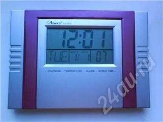 Лот: 13152. Фото: 1. часы+календарь+температура+будильник... Красноярск