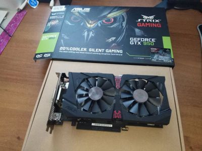 Лот: 10694462. Фото: 1. Видеокарта ASUS GeForce GTX 950... Видеокарты