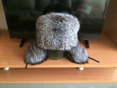 Лот: 8568825. Фото: 1. шапка ушанка из чернобурки. Головные уборы