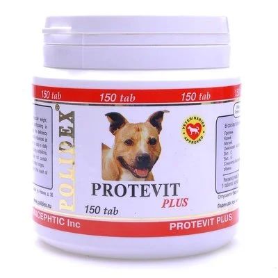Лот: 16213651. Фото: 1. Витамины Protevit plus для собак... Косметика для животных