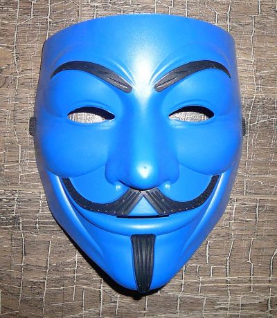 Лот: 8659493. Фото: 1. Маска Гая Фокса (Анонимус / Anonymous... Карнавальные маски, шляпы, аксессуары