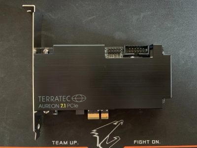 Лот: 16694557. Фото: 1. PCIe звуковая карта - Terratec... Звуковые карты