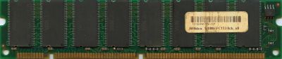 Лот: 9764029. Фото: 1. SDRAM WINdex 128Mb PC-133 Dimm... Оперативная память