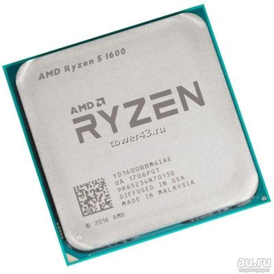 Лот: 13717812. Фото: 1. Процессор AMD Ryzen 5 1600 OEM. Процессоры