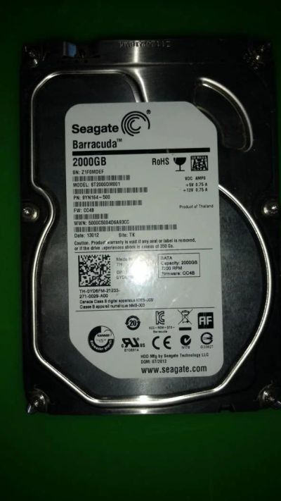 Лот: 10613061. Фото: 1. Винчестер 2Тб Seagate. Новый... Жёсткие диски (HDD)