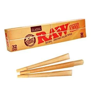 Лот: 19899843. Фото: 1. Конусы RAW Classic Prerolled CONE... Аксессуары и запчасти для кальянов