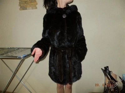 Лот: 2946842. Фото: 1. Цельная норковая шуба. Верхняя одежда
