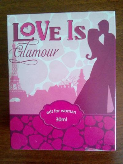 Лот: 6724347. Фото: 1. Туалетная вода Love is glamour... Женская парфюмерия