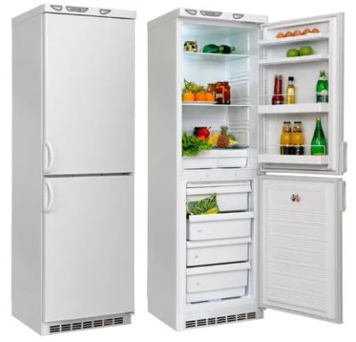 Лот: 10002232. Фото: 1. Холодильник двухкамерный Саратов... Холодильники, морозильные камеры