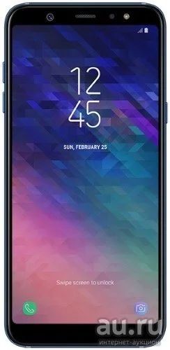 Лот: 13856082. Фото: 1. Samsung Galaxy A6+ 2018 32GB Черный... Смартфоны
