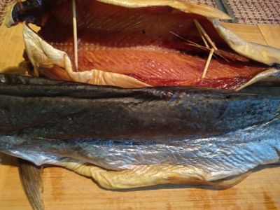 Лот: 15077402. Фото: 1. Голец холодного копчения. Цена... Икра, рыба, морепродукты