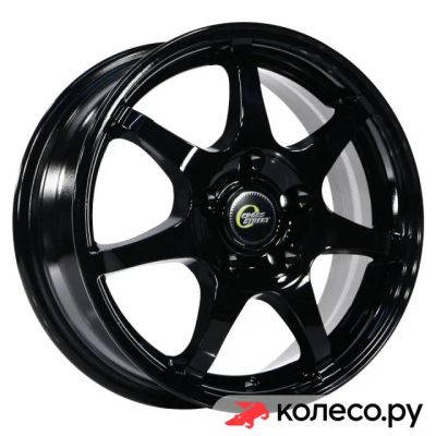 Лот: 25269155. Фото: 1. CR-15 5.5x14/4*98 D58.6 ET35 BLACK. Диски