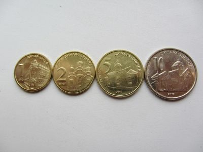 Лот: 8407957. Фото: 1. Сербия набор из 4 монет 2012-2013... Наборы монет
